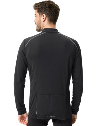 Vaude cyklistický dres Matera LS, pánsky, black