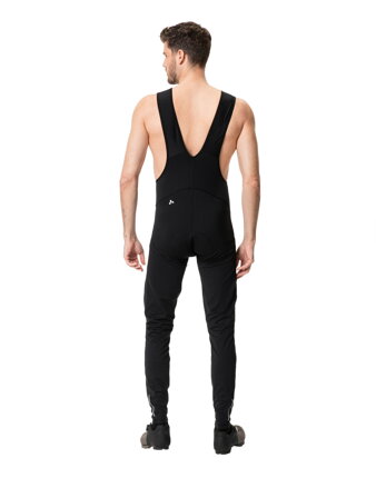 Vaude cyklistické nohavice Matera Warm Bib w/o SC, pánske, black