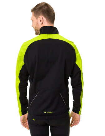 Vaude cyklistická bunda Posta Softshell VI, pánska, neon yellow