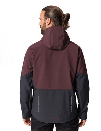 Vaude cyklistická bunda Qimsa Softshell, pánska, dark oak