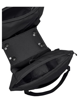 Vaude dvojitá taška na nosič TwinShopper (UniKlip 2), black