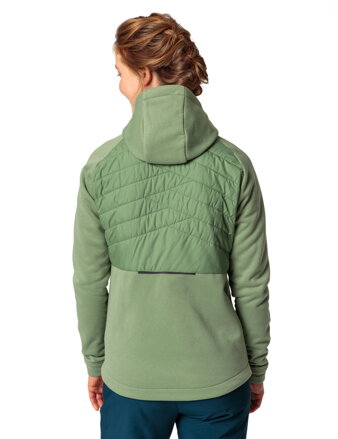 Vaude Comyou Fleece Jacket, dámska fleecová bunda, willow green