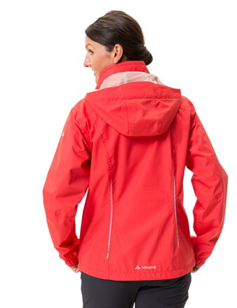 Vaude nepremokavá cyklistická bunda Escape Bike Light, dámska, flame