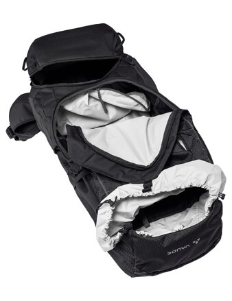 Vaude turistický batoh Avox 65+10, unisex, black
