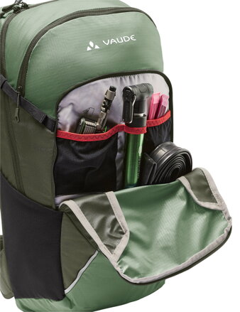 Vaude cyklistický batoh Ledro 18, unisex, willow green