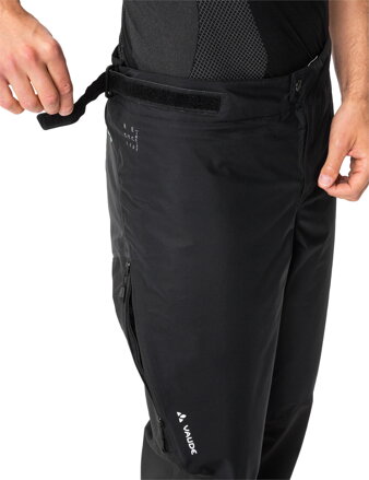 Vaude cyklistické nohavice All Year Moab 2in1 Rain, pánske, black