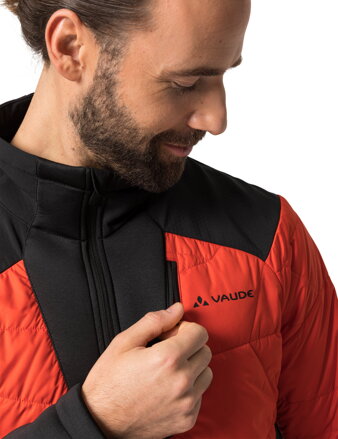 Vaude cyklistická bunda Minaki JIII, pánska, glowing red
