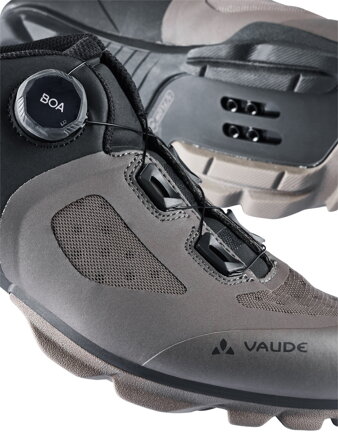 Vaude cyklistické tretry MTB Kuro Tech, unisex, black/coconut