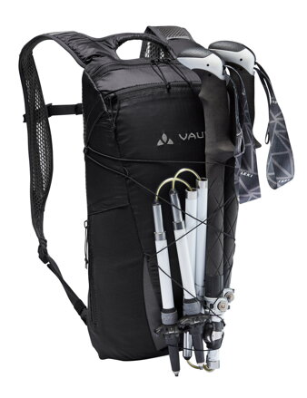 Vaude cyklistický batoh Uphill 8, unisex, čierny