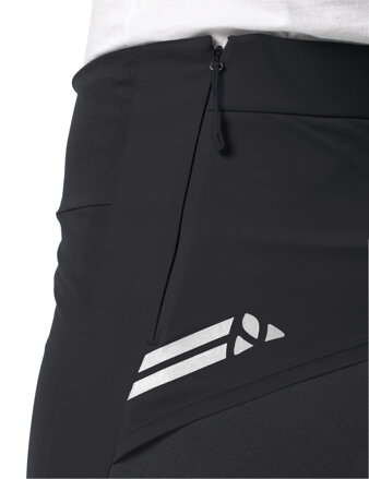 Vaude cyklistické nohavice Kuro Warm Hybrid, dámske, black