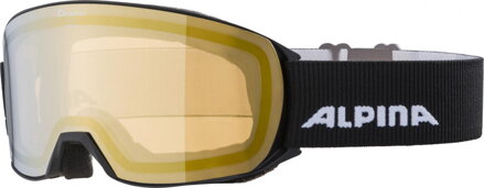 Lyžiarske okuliare Alpina NAKISKA čierne Q-LITE gold Lyžiarske okuliare Alpina NAKISKA čierne Q-LITE gold