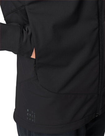 Vaude cyklistická bunda Qimsa Softshell, dámska, black uni