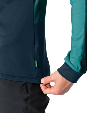 Vaude cyklistický dres Qimsa LS Shirt II, dámsky, mallar green