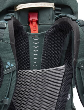 Vaude turistický batoh Avox 65+10, unisex, dark forest