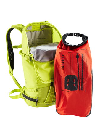 Vaude alpinistický batoh Serles 22, unisex, bright green