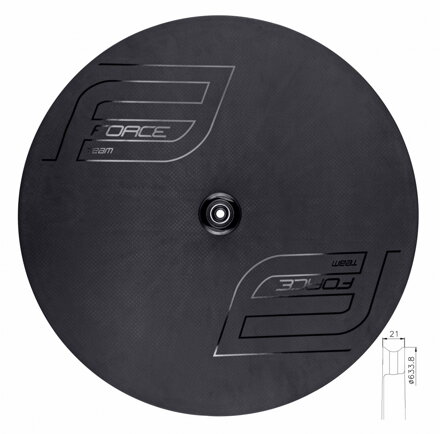 FORCE disk zadný galuskový karbóový pre kotúčovú brzdu FORCE disk zadný galuskový karbóový pre kotúčovú brzdu