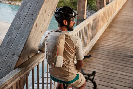 Vaude cyklistický batoh Uphill 8, unisex, willow green