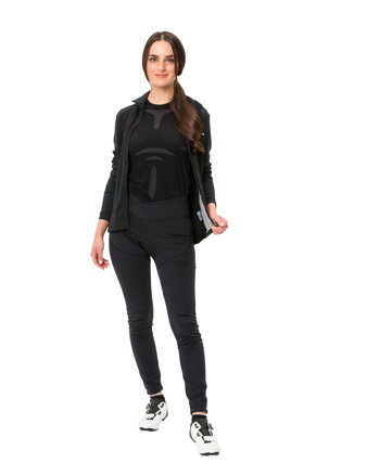 Vaude cyklistické nohavice Posta Warm, dámske, black