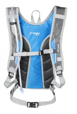 FORCE batoh TWIN PRO PLUS 14 l+2L rezervoár, šedo-modrý FORCE batoh TWIN PRO PLUS 14 l+2L rezervoár, šedo-modrý