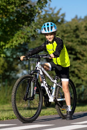 FORCE bunda WINDPRO KID, fluo-čierna FORCE bunda WINDPRO KID, fluo-čierna
