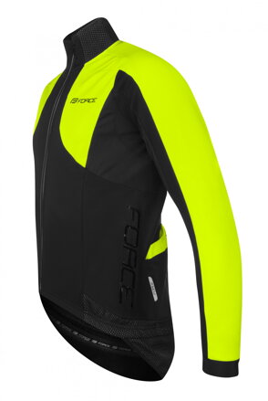 FORCE bunda X100, zimná, čierna-fluo FORCE bunda X100, zimná, čierna-fluo