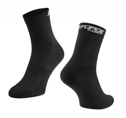 FORCE ponožky ELEGANT nízke, čierne FORCE ponožky ELEGANT nízke, čierne