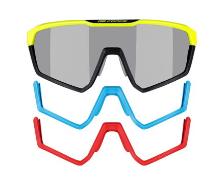 FORCE okuliare APEX, fluo-čierne, fotochromatické sklo FORCE okuliare APEX, fluo-čierne, fotochromatické sklo
