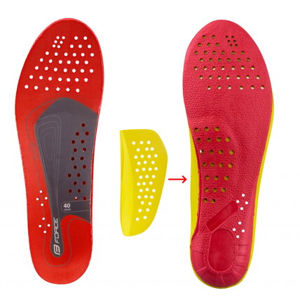 FORCE tretry ROAD WARRIOR CARBON, čierne FORCE tretry ROAD WARRIOR CARBON, čierne