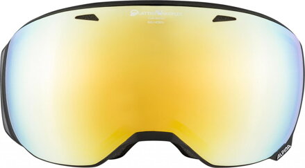 Lyžiarske okuliare BIG HORN black matt QVM gold sph Lyžiarske okuliare BIG HORN black matt QVM gold sph