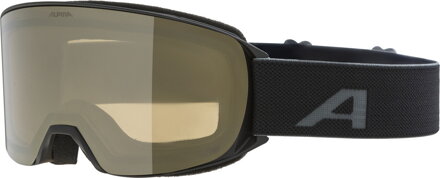 Lyžiarske okuliare Alpina NAKISKA black matt Q-Lite pink Lyžiarske okuliare Alpina NAKISKA black matt Q-Lite pink