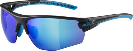 ALPINA Cyklistické okuliare TRI-SCRAY 2.0 HR čierno-cyan, vymeniteľné sklá ALPINA Cyklistické okuliare TRI-SCRAY 2.0 HR čierno-cyan, vymeniteľné sklá