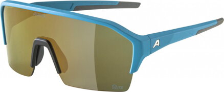 ALPINA Cyklistické okuliare RAM HR Q-Lite dymovo modré mat ALPINA Cyklistické okuliare RAM HR Q-Lite dymovo modré mat