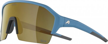 ALPINA Cyklistické okuliare RAM HR Q-Lite dymovo modré mat ALPINA Cyklistické okuliare RAM HR Q-Lite dymovo modré mat