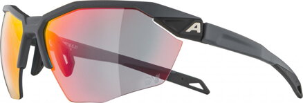 ALPINA Cyklistické okuliare TWIST SIX HR QV midnight-grey ALPINA Cyklistické okuliare TWIST SIX HR QV midnight-grey
