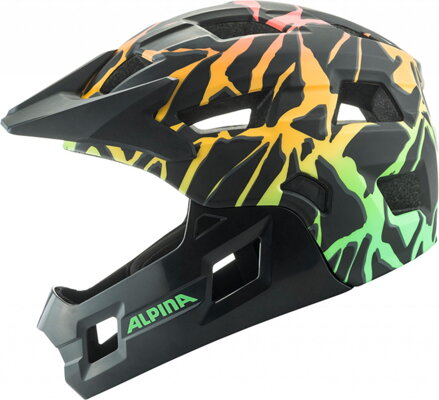 ALPINA Cyklistická prilba RUPI fading-neon mat ALPINA Cyklistická prilba RUPI fading-neon mat