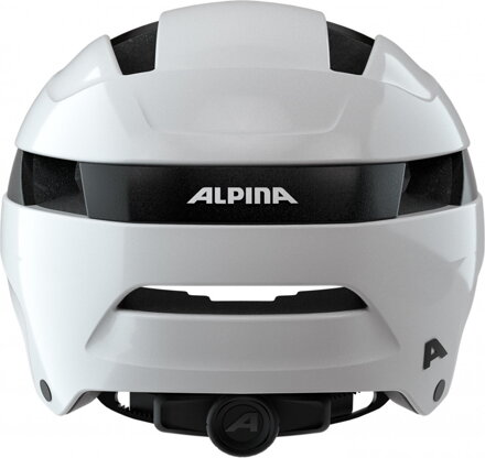 ALPINA Cyklistická prilba SOHO biela lesklá