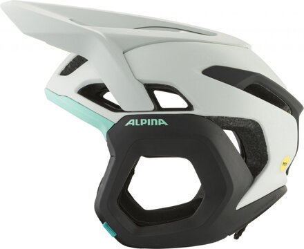 ALPINA Cyklistická enduro prilba ROOT MIPS dymovo šedá - tyrkysová