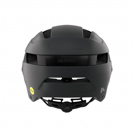 ALPINA Cyklistická prilba BLOOM VISOR MIPS polnočná šedá