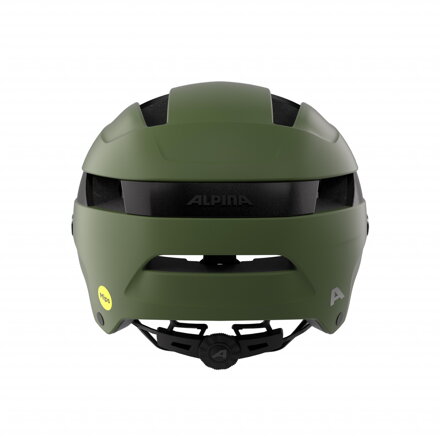 ALPINA Cyklistická prilba BLOOM VISOR MIPS olivová matná