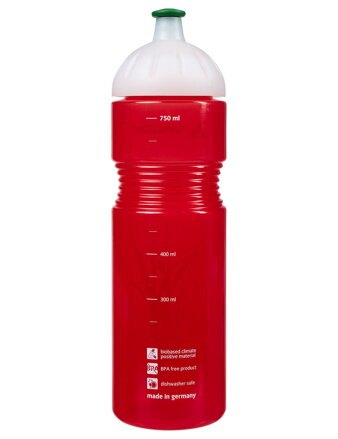 Vaude cyklistická fľaša Bike Bottle Organic, red 0.75l