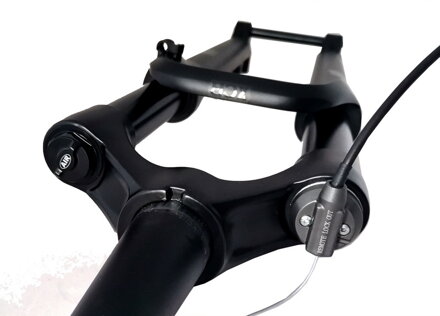 RED odpružená vidlica 550TA 29' RL 120mm BOOST matná čierna