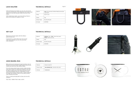 Restrap Key Clip klip na kľúče, čierna