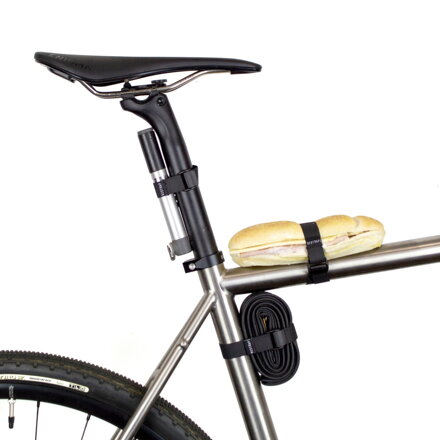 Restrap Fast Straps upevňovacie popruhy, čierna