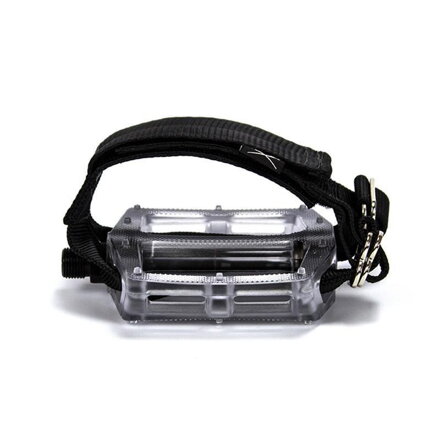 Restrap Horizontal Pedal Straps popruhy na pedále, čierna