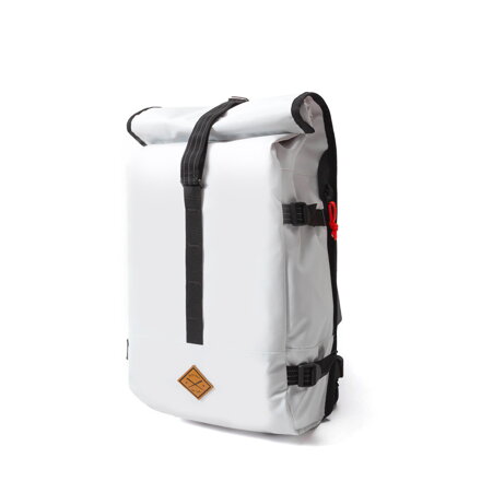 Restrap Rolltop Backpack, White Restrap Rolltop Backpack, White