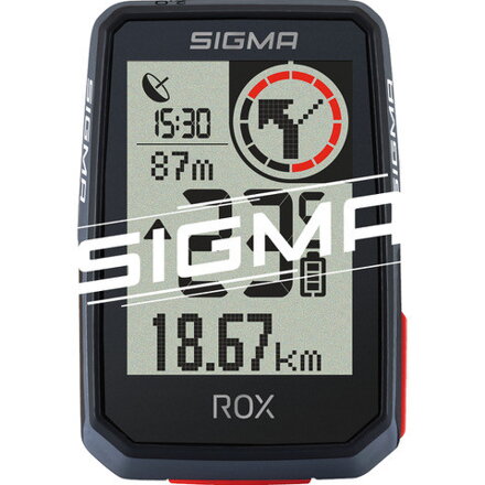 Sigma ROX 2.0 Black / White Top Mount Set Sigma ROX 2.0 Black / White Top Mount Set