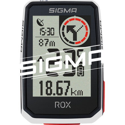 Sigma ROX 2.0 Black / White Top Mount Set Sigma ROX 2.0 Black / White Top Mount Set