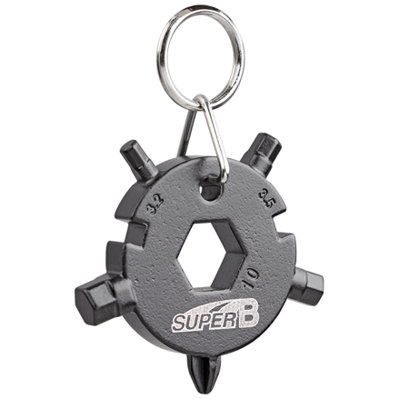 Super B TB-FD08 multifunkčná kľúčenka 9v1 Super B TB-FD08 multifunkčná kľúčenka 9v1