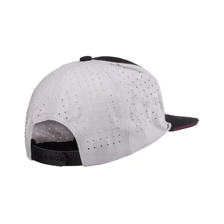 Leatt šiltovka Cap Tech, unisex, white/black