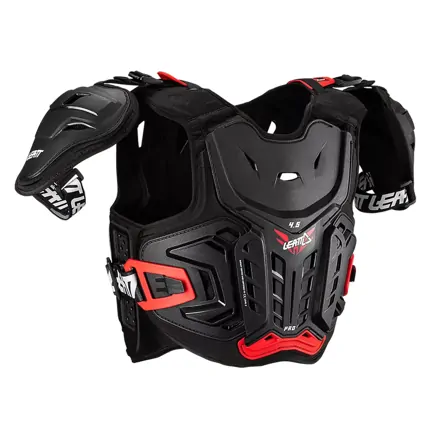 Leatt chránič tela Chest protector 4.5 Pro Junior, čierna/červena